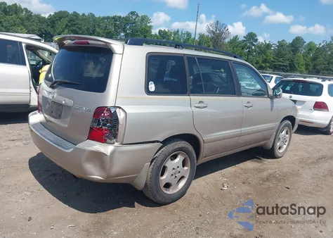 2006 Toyota Highlander Limited V6 из США, поврежденный, VIN JTEDP21A660107350